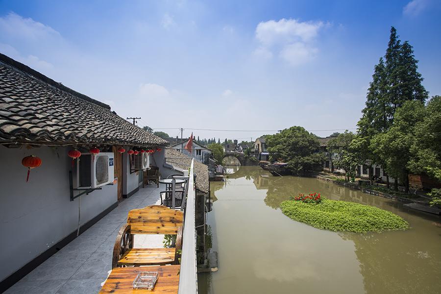 Wuzhen Helan Bridge Inn Tongxiang Esterno foto