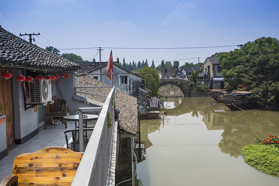 Wuzhen Helan Bridge Inn Tongxiang Esterno foto